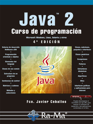 cover image of Java 2. Curso de Programación (4ª Edición)